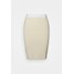 Calvin Klein Jeans CONTRAST WAISTBAND SKIRT Spódnica mini eggshell C1821B055-A11
