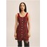 Mango CNY-H Sukienka koszulowa red M9121C5GH-G11
