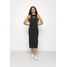 Calvin Klein PRIDE DRESS Sukienka z dżerseju black 6CA21C04I-Q11
