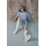 Nike Sportswear DRESS Sukienka z dżerseju ocean cube/white NI121C03M-M11