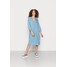 Culture MINDY KAFTAN DRESS Sukienka jeansowa light blue wash CU221C0A3-K11