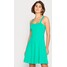 Pieces PCANG SQUARE NECK DRESS Sukienka letnia simply green PE321C18V-M11