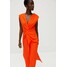 Massimo Dutti WITH GATHERED WAIST Sukienka letnia orange M3I21C0LY-H11