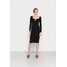 Vero Moda VMALASKALS DRESS Sukienka dzianinowa black VE121C3BJ-Q11