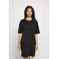 Vero Moda Petite VMONELLA O NECK DRESS Sukienka z dżerseju black VM021C0FJ-Q11