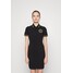 Versace Jeans Couture Sukienka koszulowa black VEI21C04D-Q11
