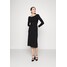 Pinko ARESE DRESS Sukienka letnia black P6921C0BC-Q11