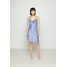 Vero Moda Petite VMMILENA ROUCHING DRESS Sukienka koktajlowa serenity VM021C0F8-K11