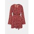 IN THE STYLE BILLIE FAIERS FLORAL BELTED WRAP DRESS Sukienka letnia brown I0421C01C-O11