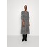 Selected Femme SLFVIOLE MIDI DRESS Sukienka letnia black SE521C126-Q11