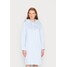Tommy Hilfiger REGULAR HOODIE DRESS Sukienka letnia breezy blue TO121C0J1-K12