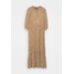 Selected Femme SLFFRAJA MADISON ANKLE DRESS E Sukienka letnia glazed ginger SE521C0Y4-H11