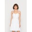 Hollister Co. BARE RUCHED BUST DRESS Sukienka letnia white H0421C058-A11