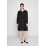 Evoked Vila VIEVA V-NECK DRESS Sukienka z dżerseju black V0H21C00W-Q11