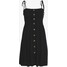 ONLY ONLANNIKA SMOCK DRESS Sukienka letnia black ON321C1Q3-Q11