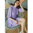 Selected Femme SLFIONA SHORT DRESS Sukienka letnia violet tulip SE521C144-I11