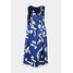 Lauren Ralph Lauren Woman DANNALINA DAY DRESS Sukienka letnia blue/cream/navy L0S21C05C-K11