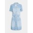 Noisy May Tall LISA DRESS Sukienka jeansowa light blue denim NOB21C02L-K11