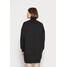 Calvin Klein Jeans LOGO TRIM MOCK NECK DRESS Sukienka letnia black C1821C08Y-Q11