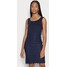 Anna Field Occasion lace skirt sleeveless bodycon mini dress Sukienka koktajlowa dark blue AN621C1PD-K11