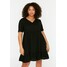 Trendyol Curve Sukienka z dżerseju black TRU21C1LM-Q11