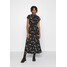 Vero Moda VMFALLIE LONG TIE DRESS Sukienka koszulowa black VE121C232-Q11