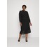 Vero Moda Curve VMCAISA DRESS Sukienka koszulowa black VEE21C0AZ-Q11
