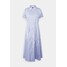 HUGO KENNISH Sukienka koszulowa medium blue HU721C0IS-K11