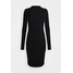 ONLY Tall ONLNELLA LETTUCEEDGE DRESS Sukienka dzianinowa black OND21C07N-Q11