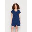Vila VICLARISA WRAP DRESS Sukienka letnia blue depths V1021C2WI-K11