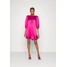 Closet LONDON FRILL HEM DRESS Sukienka koktajlowa pink CL921C0V2-J11