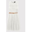 Vero Moda Sukienka letnia Honey Lace 10272504 Biały Regular Fit