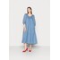 Samsøe Samsøe ADALEE DRESS Sukienka letnia blue stitch SA321C0GQ-K11