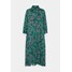 InWear DRESS Sukienka letnia green patches flowers IN321C0E6-M11