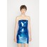 HOSBJERG GILROY DRESS Sukienka koktajlowa dusty blue HOX21C00R-K11