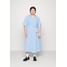 Selected Femme Curve SLFRHONDA MIDI DRESS CURVE Sukienka letnia blue bell SEW21C00Y-K11