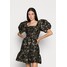 By Malina COLUMBINE DRESS Sukienka koktajlowa metallic black BYC21C035-Q11
