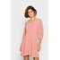 Vero Moda VMGINNY SHORTDRESS Sukienka letnia old rose VE121C3B2-J11