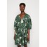 Marc O'Polo DRESS FITTED STYLE VOLUMINOUS SLEEVE ELASTIC WAIST SHORT LEN Sukienka letnia multi MA321C0T6-T11
