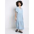 My Essential Wardrobe ALEXAMW Długa sukienka bel air blue white MYR21C016-K11