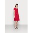 Anna Field Sukienka z dżerseju red AN621C1IT-G11