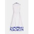 kate spade new york EMBROIDERED ZIG ZAG MIDI DRESS Sukienka letnia fresh white K0521C031-A11