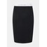 Calvin Klein Jeans CONTRAST WAISTBAND SKIRT Spódnica mini black C1821B055-Q11