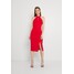 WAL G. JAYNE LEE HALTER NECK DRESS Sukienka koktajlowa red WG021C0N4-G11