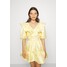 Sister Jane STARFISH RUFFLE MINI DRESS Sukienka koktajlowa yellow QS021C0AS-E11