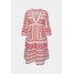 Vero Moda Tall VMDICTHE Sukienka letnia birch/goji berry VEB21C04L-A15