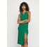 WAL G. DAVINA HALTER WRAP DRESS Sukienka koktajlowa leaf green WG021C0S7-M11