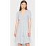 Replay DRESS Sukienka letnia light blue RE321C04I-K11