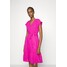 GAP TIE WAIST DRESS Sukienka letnia new fuchsia GP021C0M2-A11