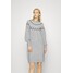 Vero Moda Tall VMSIMONE NEW NORDIC DRESS Sukienka dzianinowa light grey melange VEB21C0B8-C11
